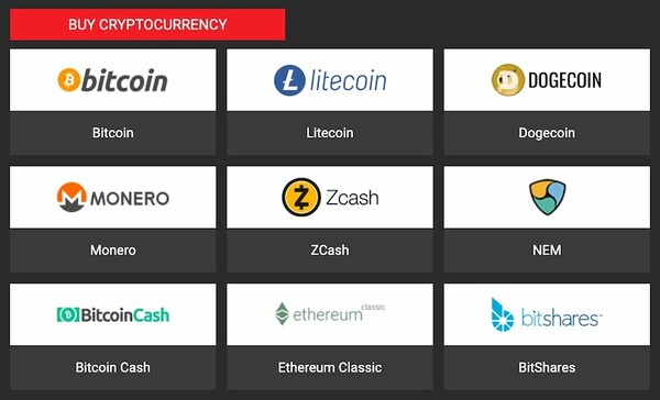 1xBit Casino Sample Payment Methods