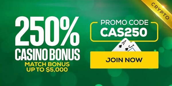 BetUS.com Welcome Bonus: 250% Deposit Match