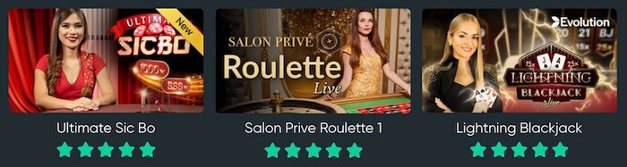 Bitcoin.com Games Live Casino Dealers