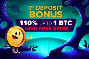 mBit Casino Welcome Offer 110% First Deposit Match + 300 Free Spins