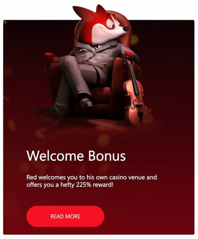 Red Dog Casino Welcome Offer