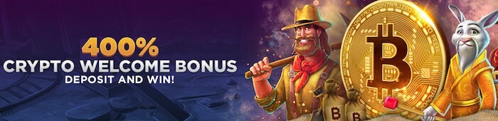 Super Slots Crypto Welcome Bonus: Get a 400% Deposit Match
